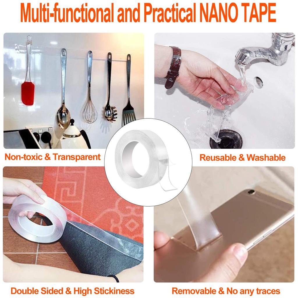 Cuộn băng keo nano chống trượt đa năng tiện dụng cho xe hơi