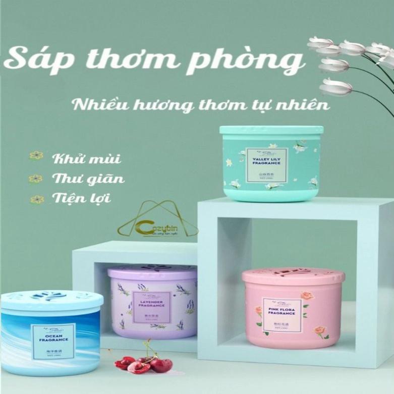 Sáp Thơm Phòng  Làm Bay Mùi Buồng Ngủ Nhà Dọn Dẹp Toilet Xe Con Với 4 Mùi Bất Ngờ 190g