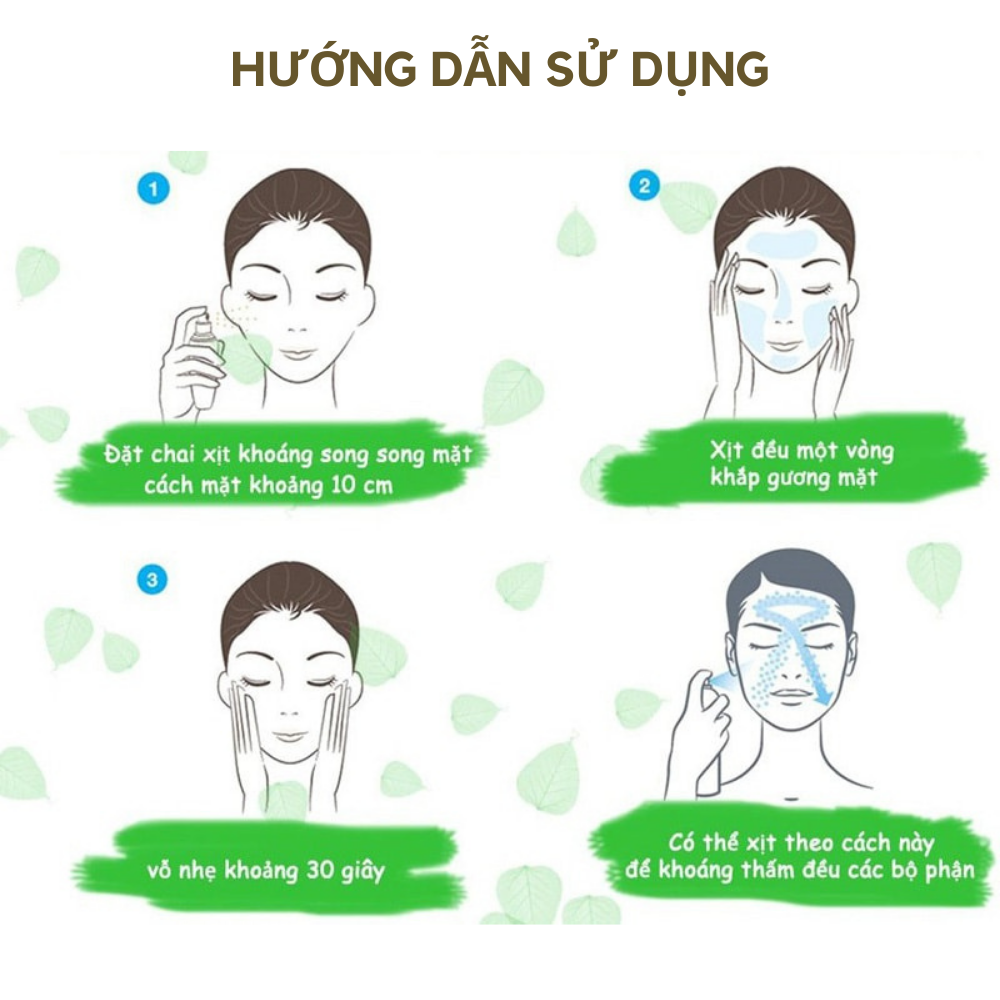 Nước Xịt Khoáng Hoa Hồng V9Queen - Cấp Ẩm, Dưỡng Da Se Khít Lỗ Chân Lông 100ml