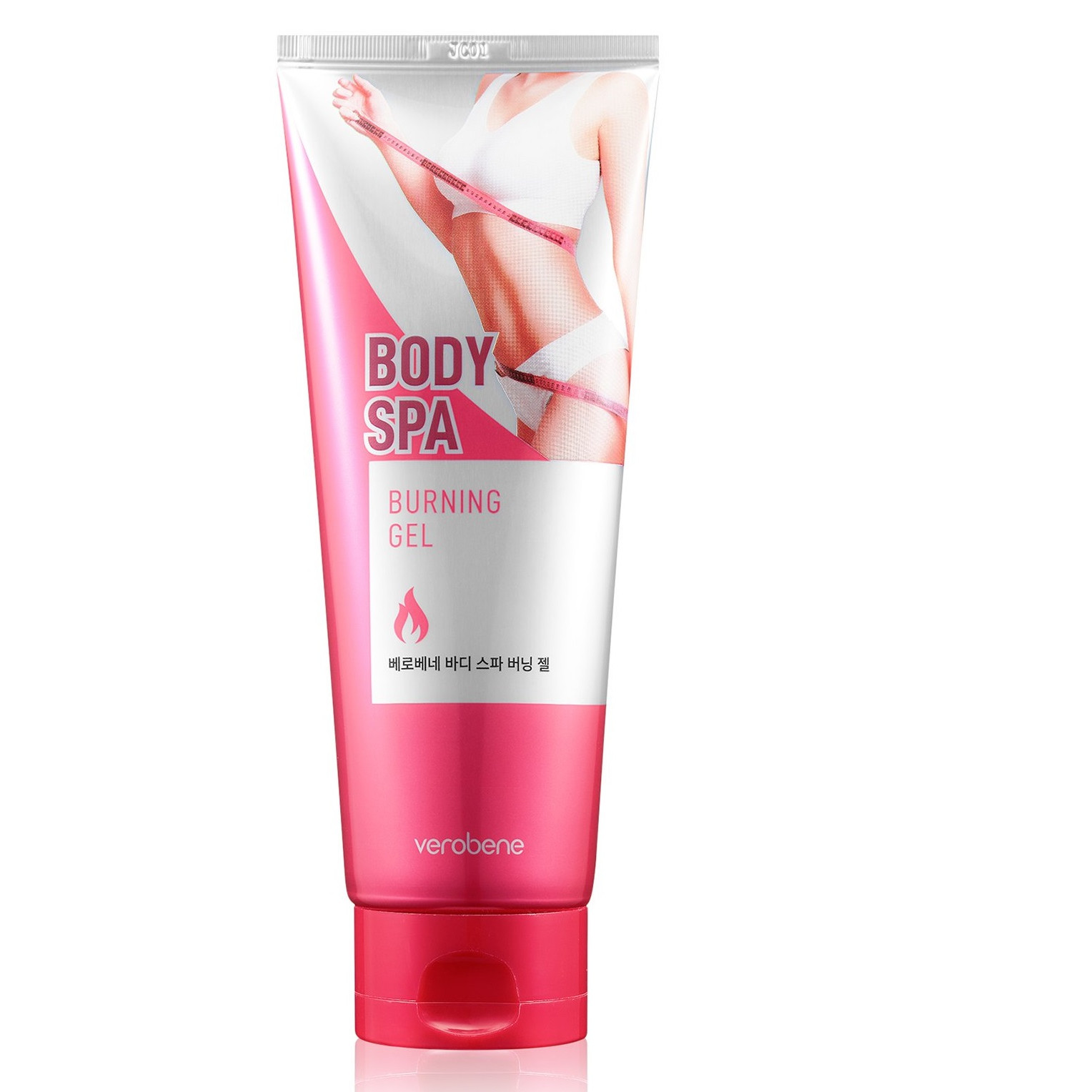 Kem tan mỡ bụng Verobene BODY spa Burning Gel Hàn quốc ( 200ml) kèm bông