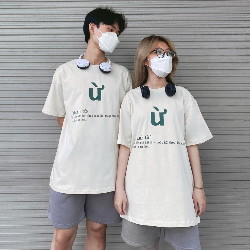 Áo Thun Tay Lỡ Ừ T-SHIRT Form Rộng Vải Thun Tici Phong Cách Nam Nữ Unisex