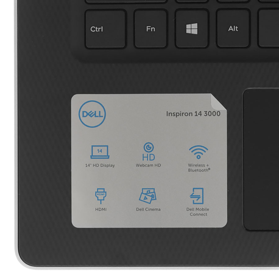 Laptop Dell Inspiron 3480 NT4X01 Core i3-8145U/ Win10 (14 HD) - Hàng Chính Hãng