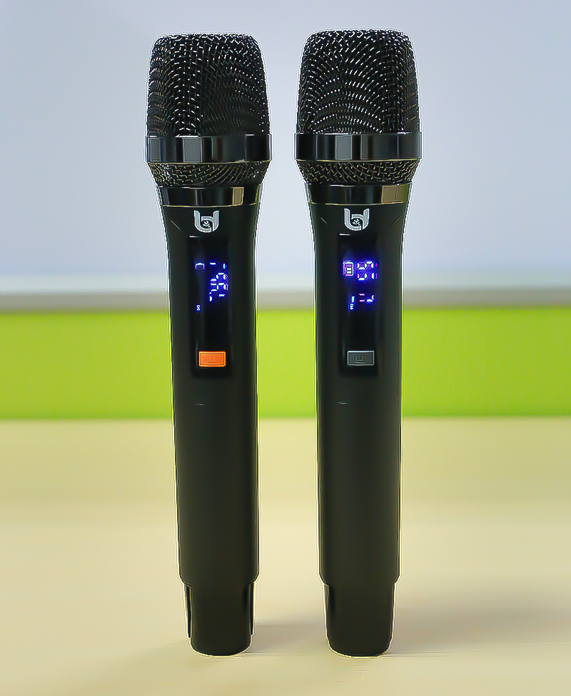 Trọn Bộ Micro Không Dây Việt Star Quốc Tế WR20A & WR20 Bằng Hợp Kim Sơn Tĩnh Điện Chống Trầy, Kết Nối Xa 20m Không Vật Cản - Hàng Chính Hãng