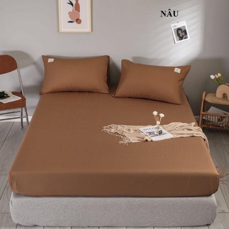 Ga Giường Cotton Tici Nhập Khẩu Phong Cách Hàn Quốc, Nhiều Màu, Đủ Size