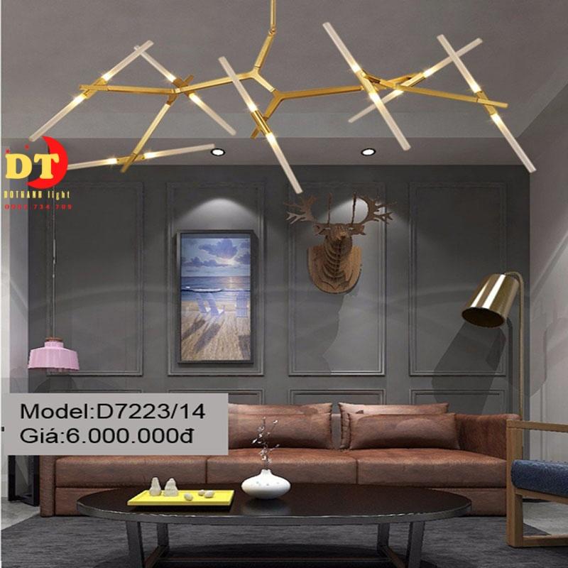 Đèn chùm căn hộ hiện đại,đèn chùm bàn tiếp khách HTLQ