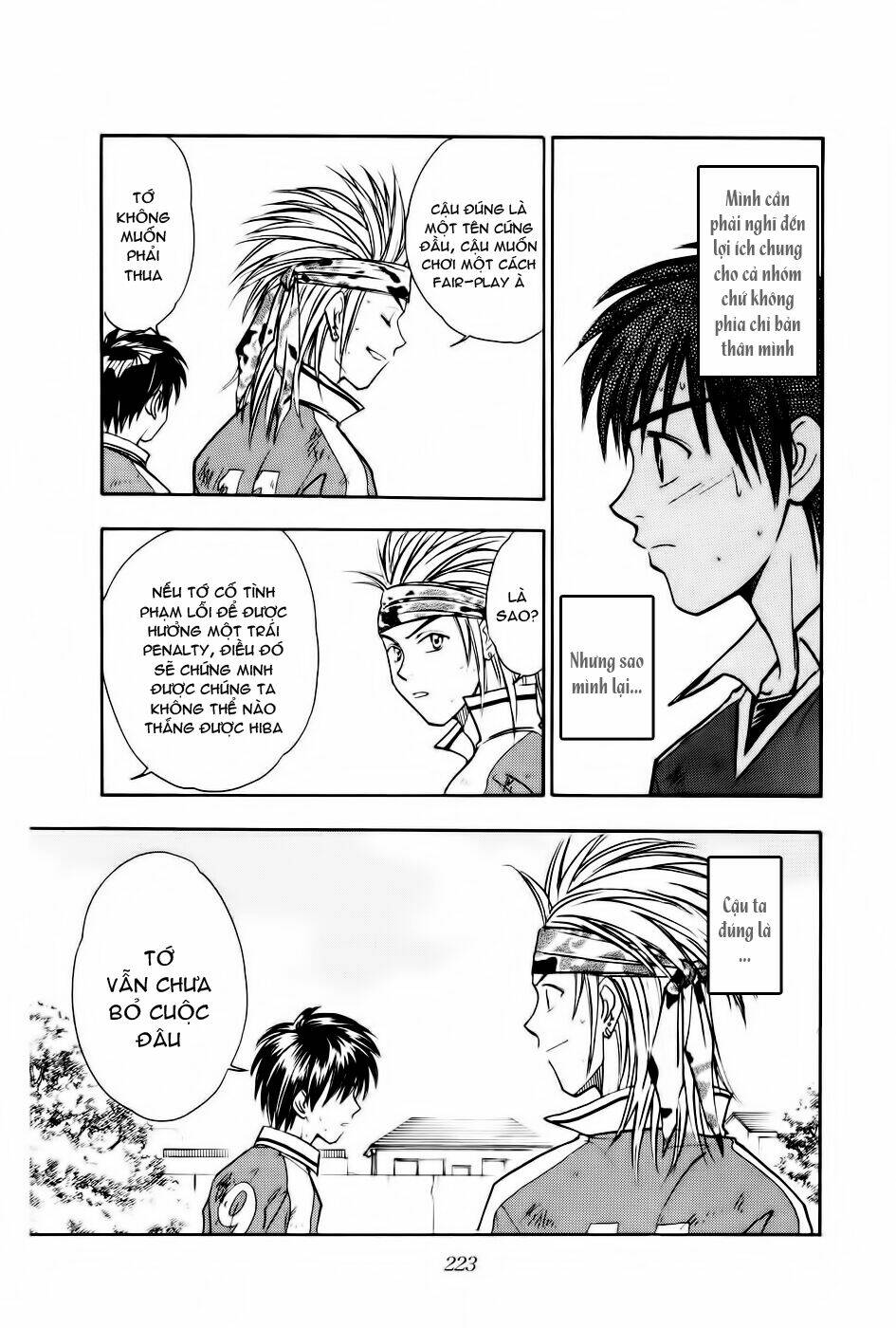 whistle - cơn lốc sân cỏ chapter 96 16