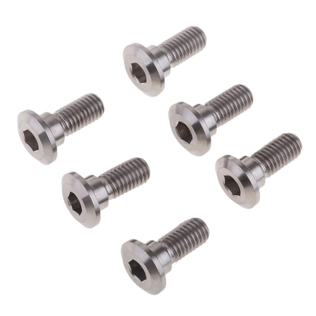 6 x Titanium M8 x 20 Hex Socket Head Cap Screws for Yamaha YZF R6 2006-2017