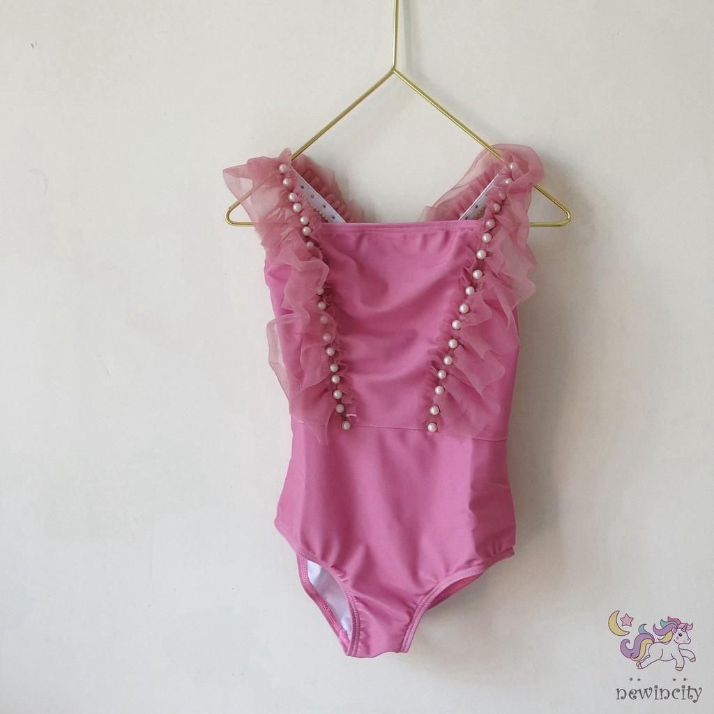 Đồ Bơi Một Mảnh Sát Nách Cho Bé Gái