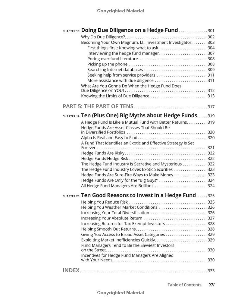 Sách ngoại văn: Hedge Funds For Dummies 2nd Edition