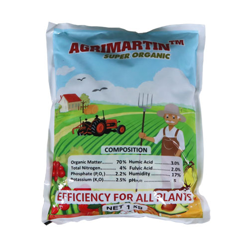 Phân Gà Hữu Cơ Agrimartin Gói 1Kg