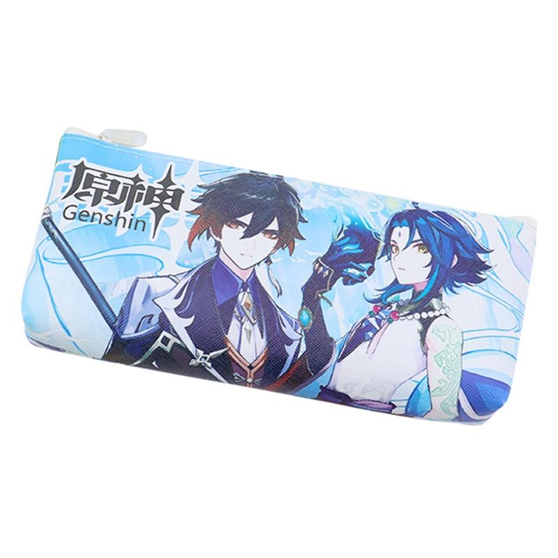 Túi Đựng Bút Chì Vải Canvas Sức Chứa Lớn Tiện Lợi Dành Cho Học Sinh