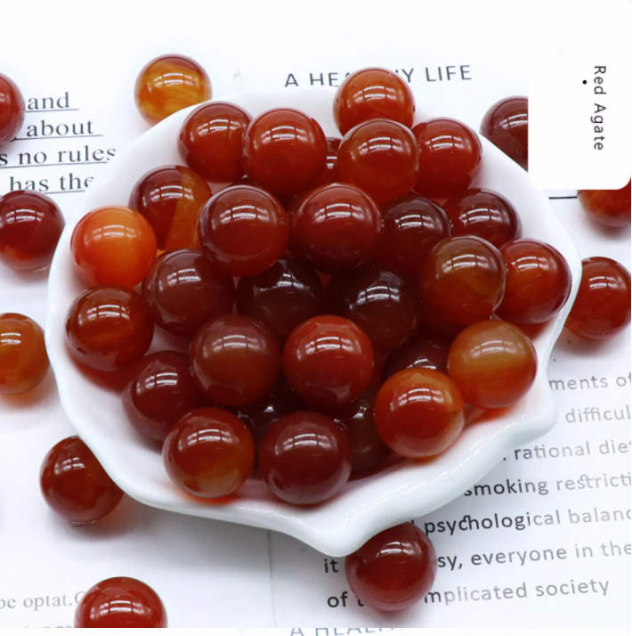 Sét 7 viên đá các màu kèm túi thu năng lượng tốt