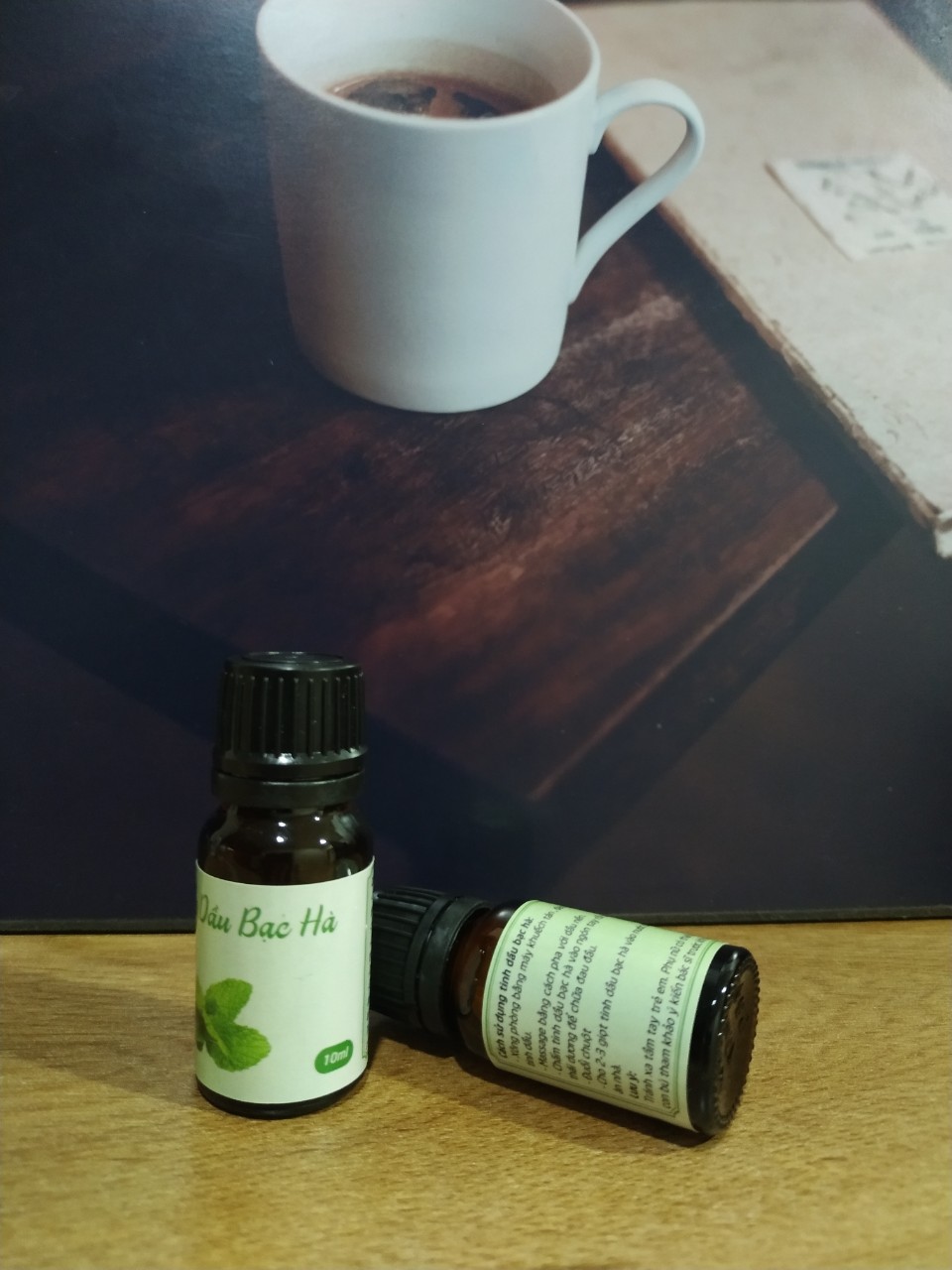 Tinh dầu bạc hà nguyên chất xông phòng, chai 10ml