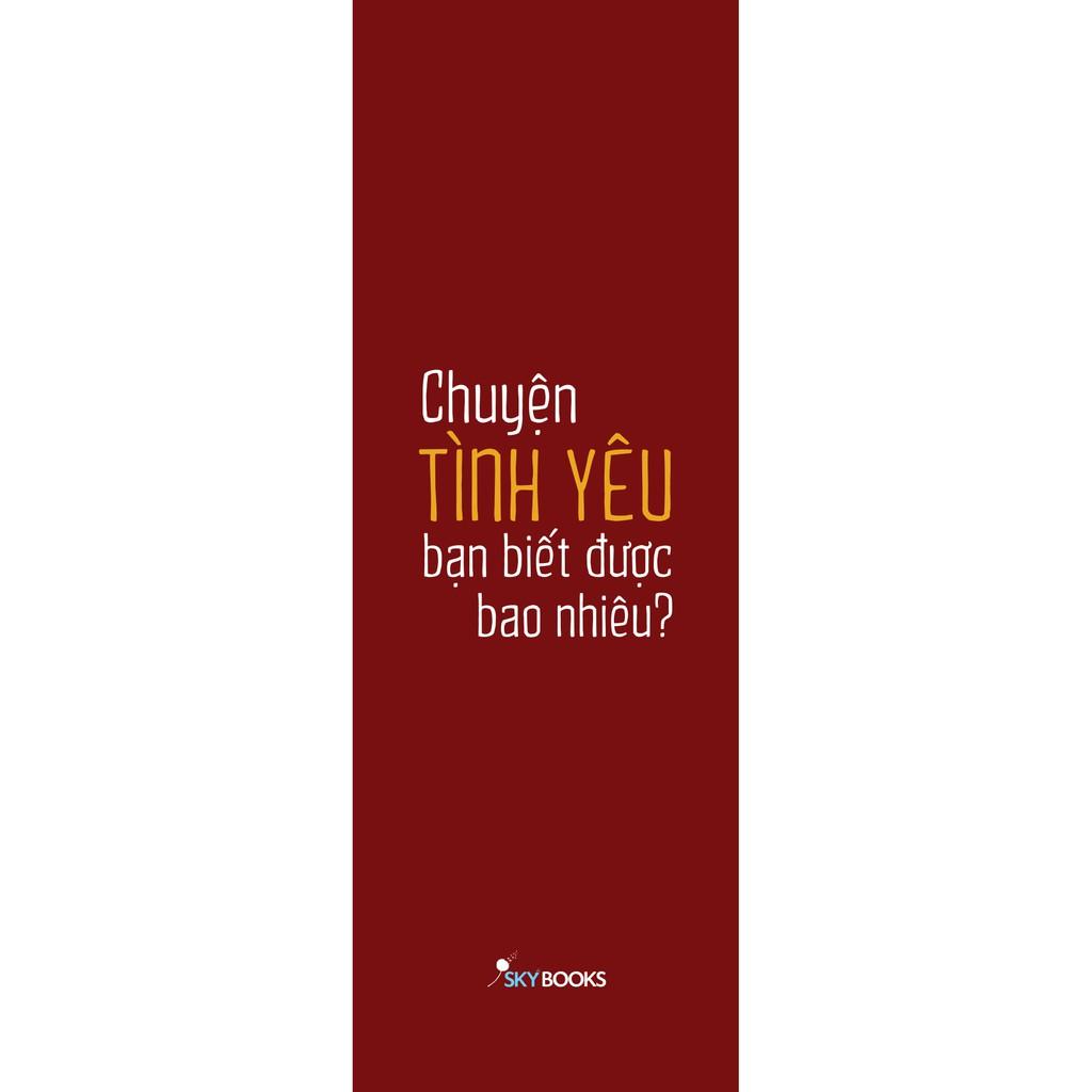 Sách  Men Chase Women Choose  Chuyện Tình Yêu Bạn Biết Được Bao Nhiêu? - Skybooks - BẢN QUYỀN