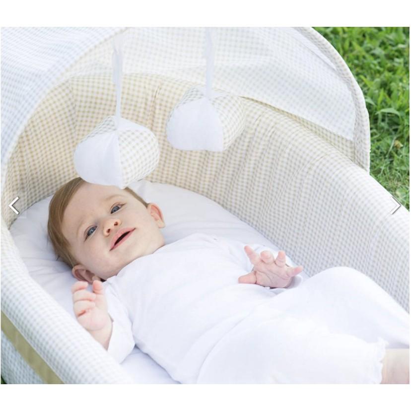 GIƯỜNG DI ĐỘNG CHO BÉ BABYKEY (Xám) - Home and Garden