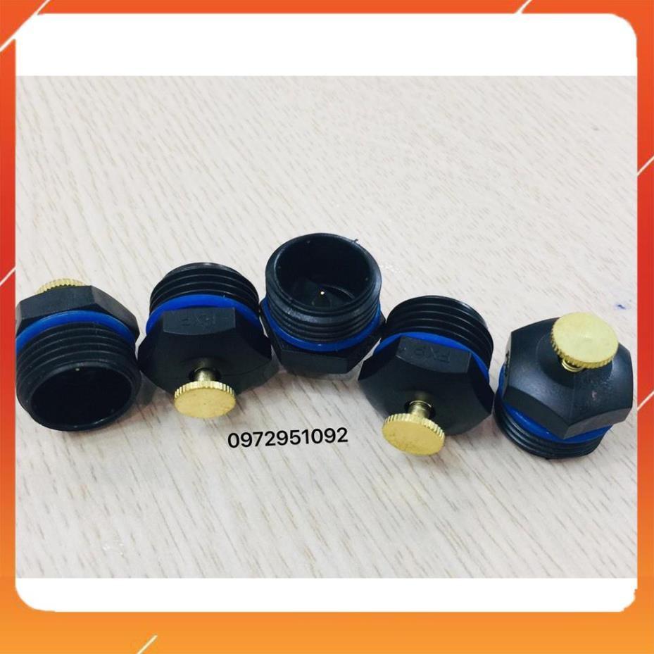 Béc Tưới Cây Phun Mưa Chỉnh Lưu Lượng Ren 21