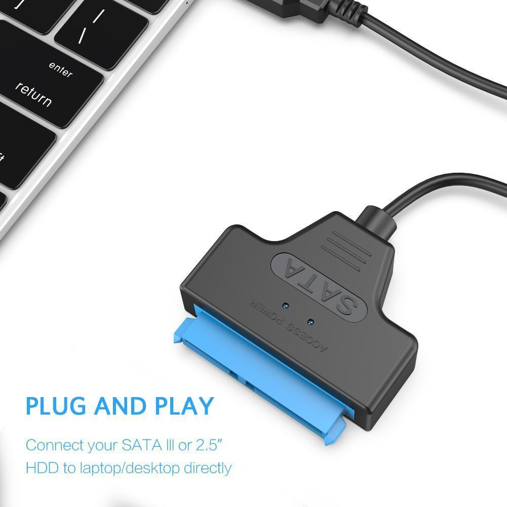 Cáp Chuyển Đổi Usb 3.0 Sang Sata Cho Ổ Cứng 2.5 Ssd/Hdd