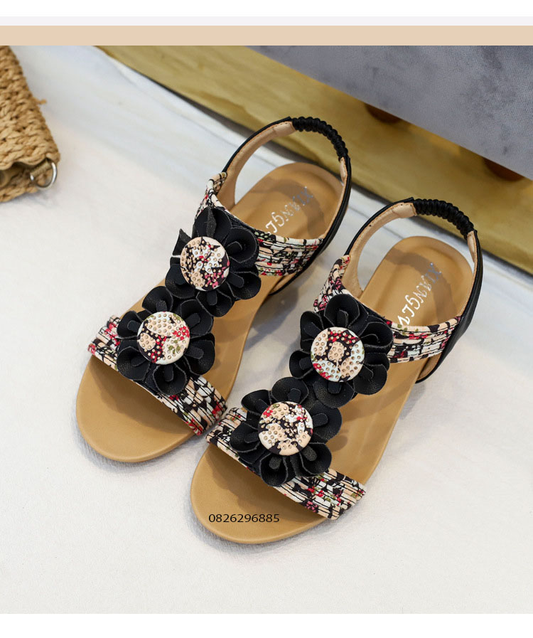 Giày quai ngang nữ giày sandals nữ dép quai hậu nữ cao 5 cm - 320-324