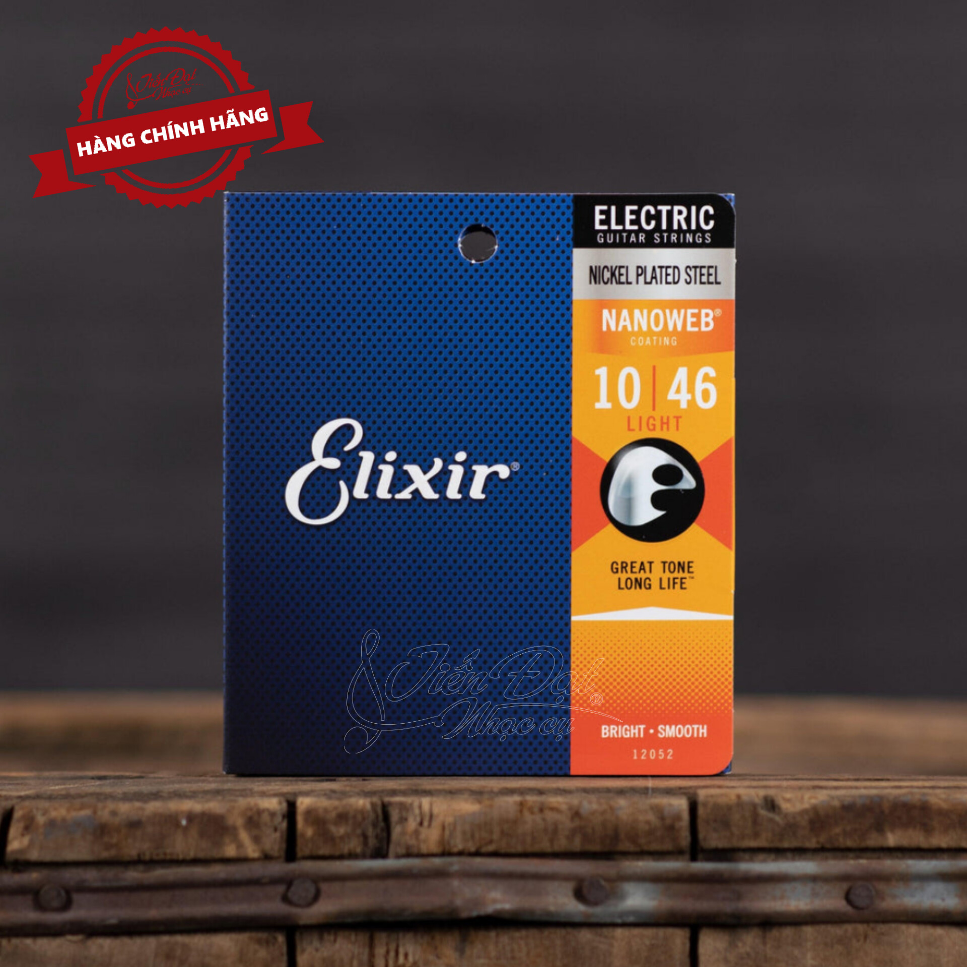 Bộ Dây Đàn Guitar Điện/Electric Guitar Elixir Nanoweb 10-46