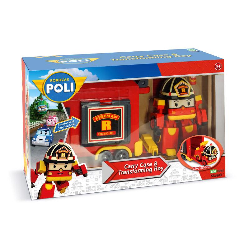 Đồ Chơi ROBOCAR POLI Hộp Dụng Cụ Và Robot Biến Hình Xe Cứu Hỏa Roy 83073