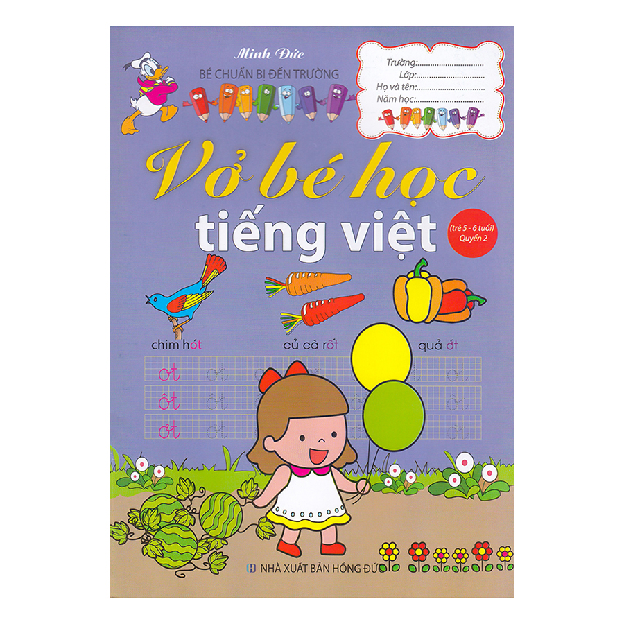 Vở Bé Học Tiếng Việt Quyển 2