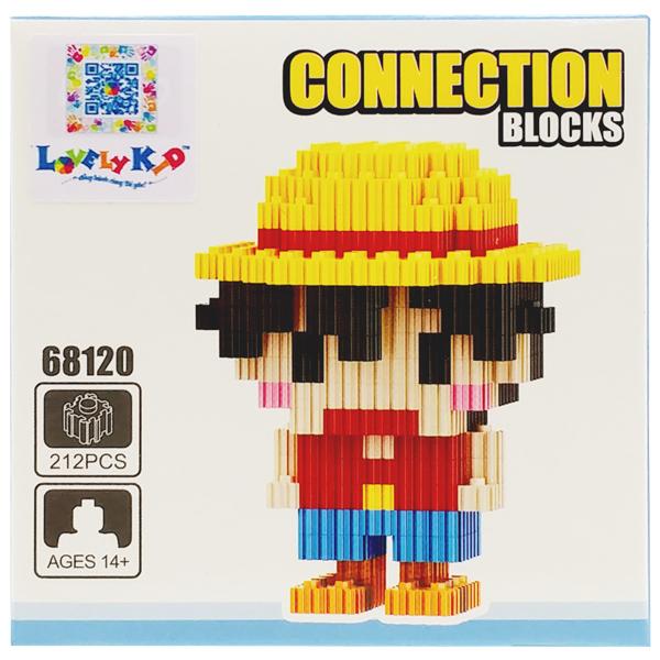 Đồ Chơi Lắp Ráp Mô Hình Nhân Vật One Piece - LinkGo 68120 - Luffy (212 Mảnh Ghép)