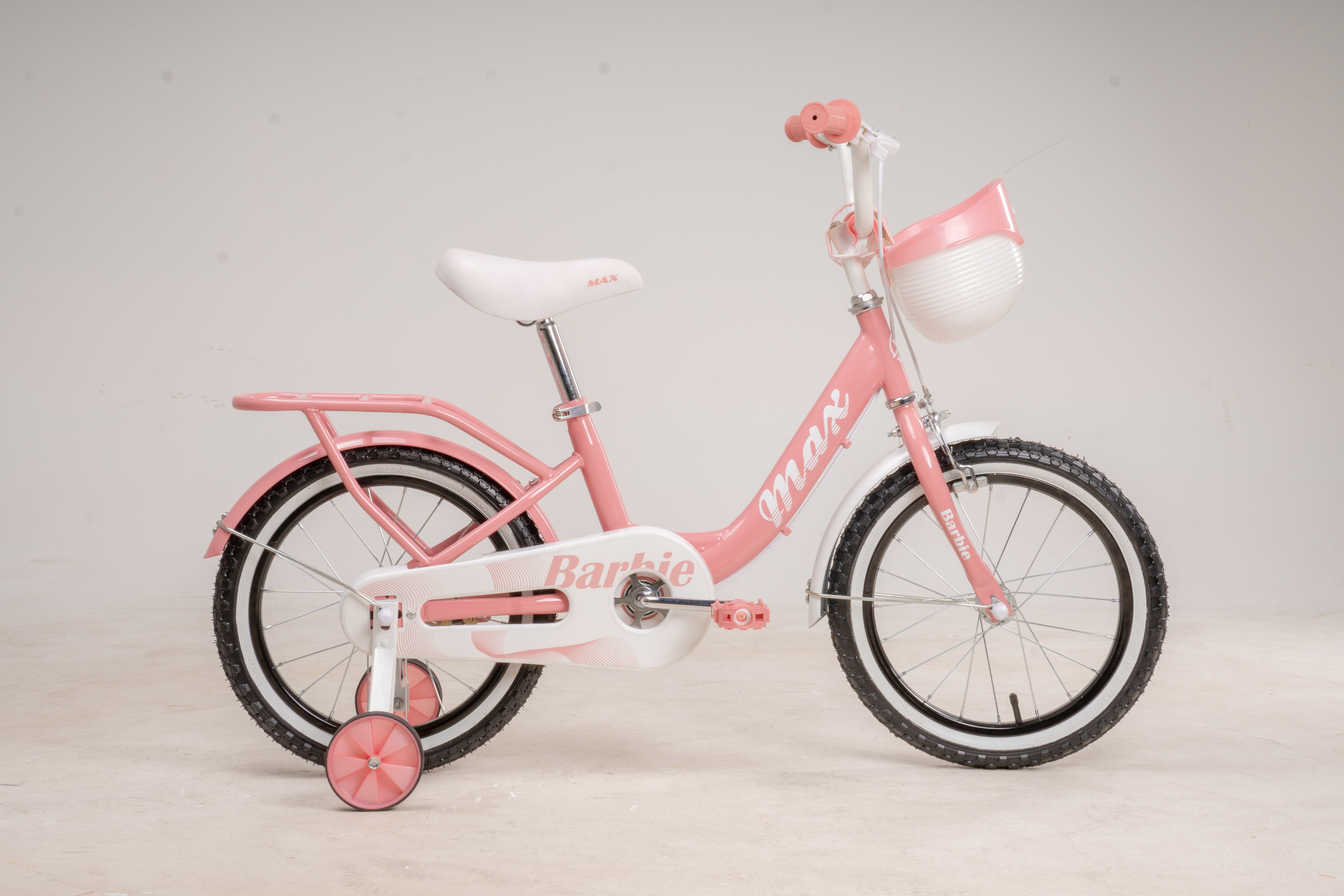 [FREESHIP] Xe Đạp Trẻ Em Bé Gái Youth MaxBike Barbie - Bánh 16 Inches – 2022 ( 4-7 tuổi)