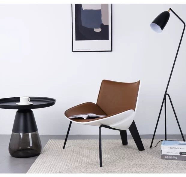 Ghế sofa thư giãn bằng da cao cấp, ghế cafe, ghế ngồi đọc sách, ghế thư giãn, ghế sofa GHT025