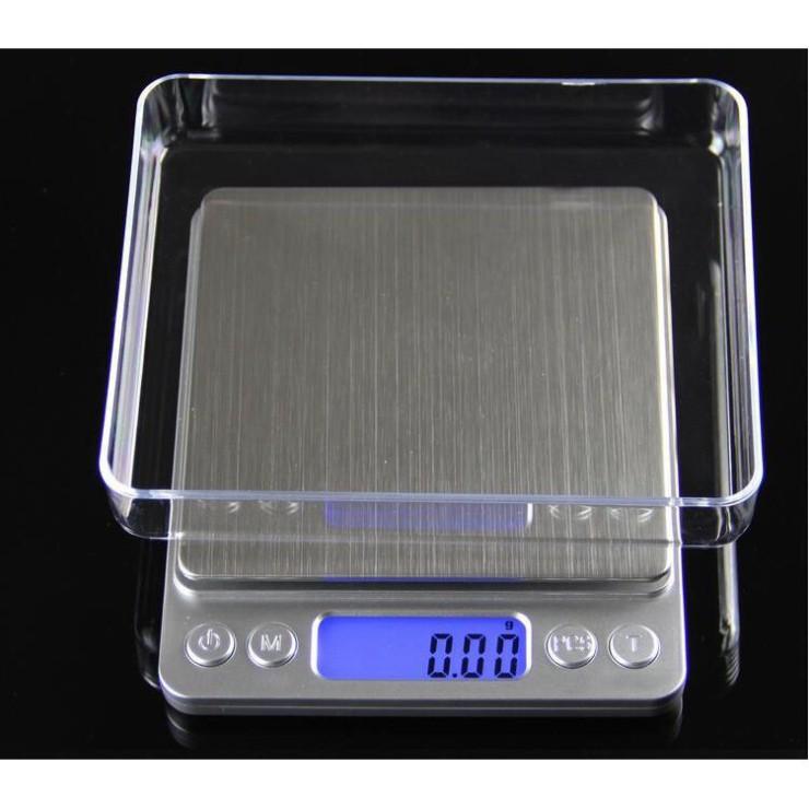 Cân Tiểu Ly Điện Tử Platform Cao Cấp Cân Điện Tử Mini Inox I-2000 Độ Chính Xác 0.01g