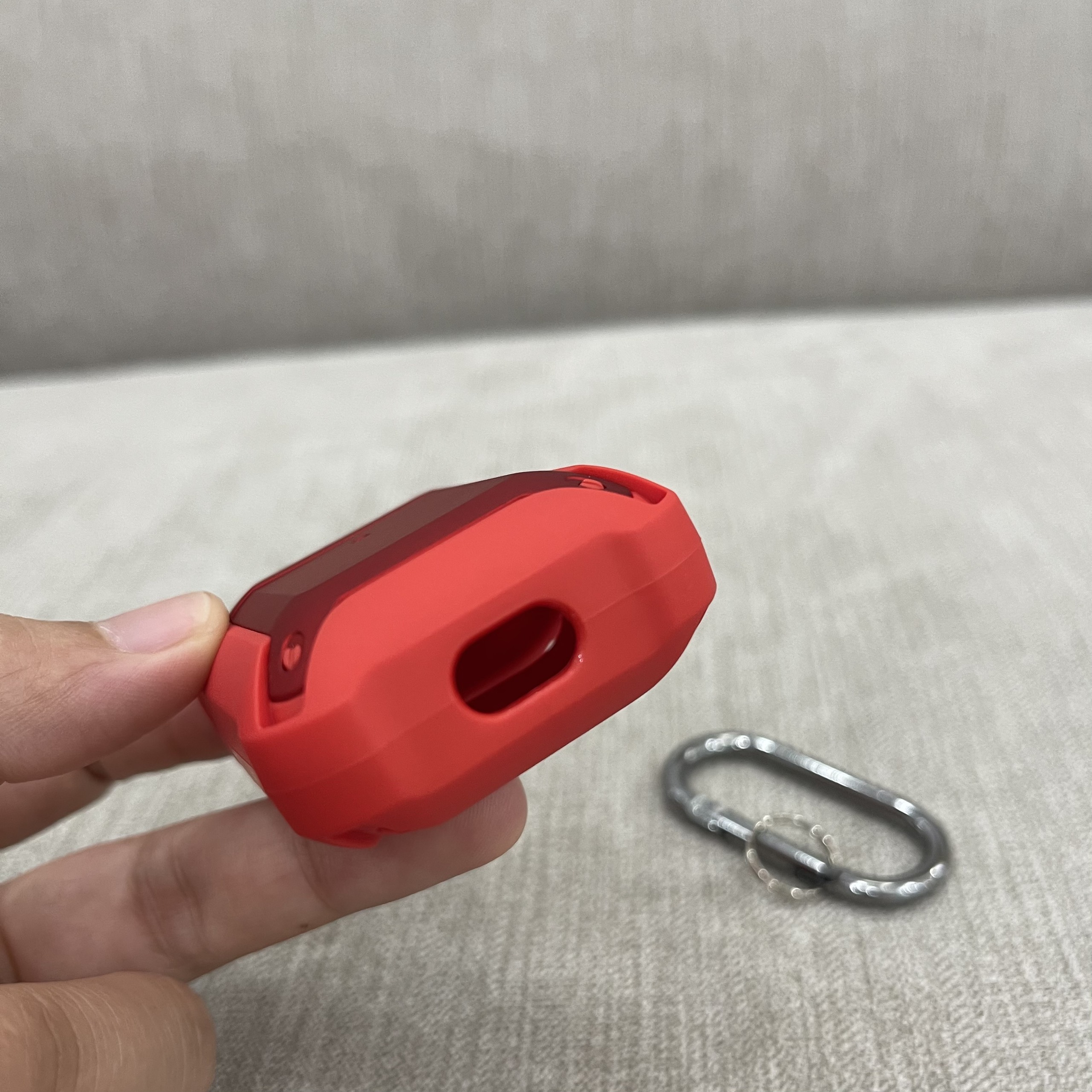 Case Chống Sốc 360 Độ Cho Airpods 1 / Airpods 2 - Màu Đỏ