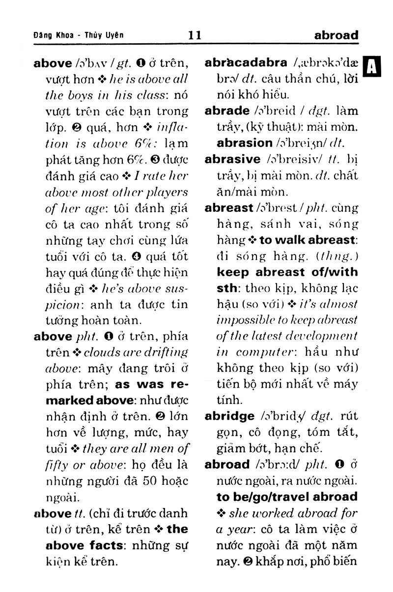 Sách - Từ Điển Anh - Việt (Khoảng 61.000 Từ)