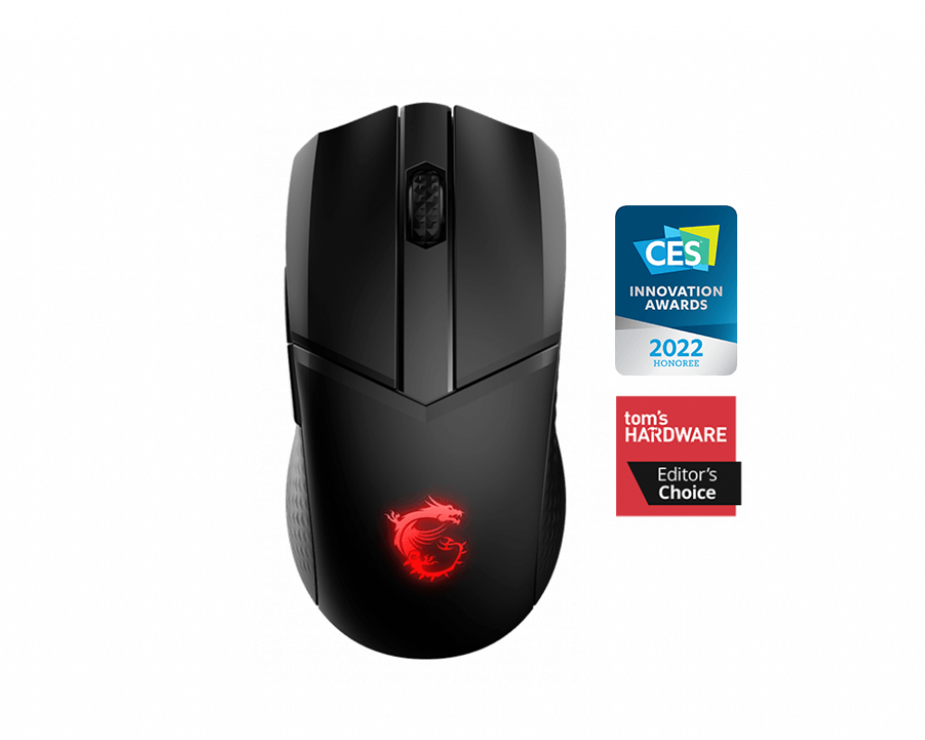 Chuột Gaming không dây MSI Clutch GM41 Lightweight Wireless - Hàng chính hãng