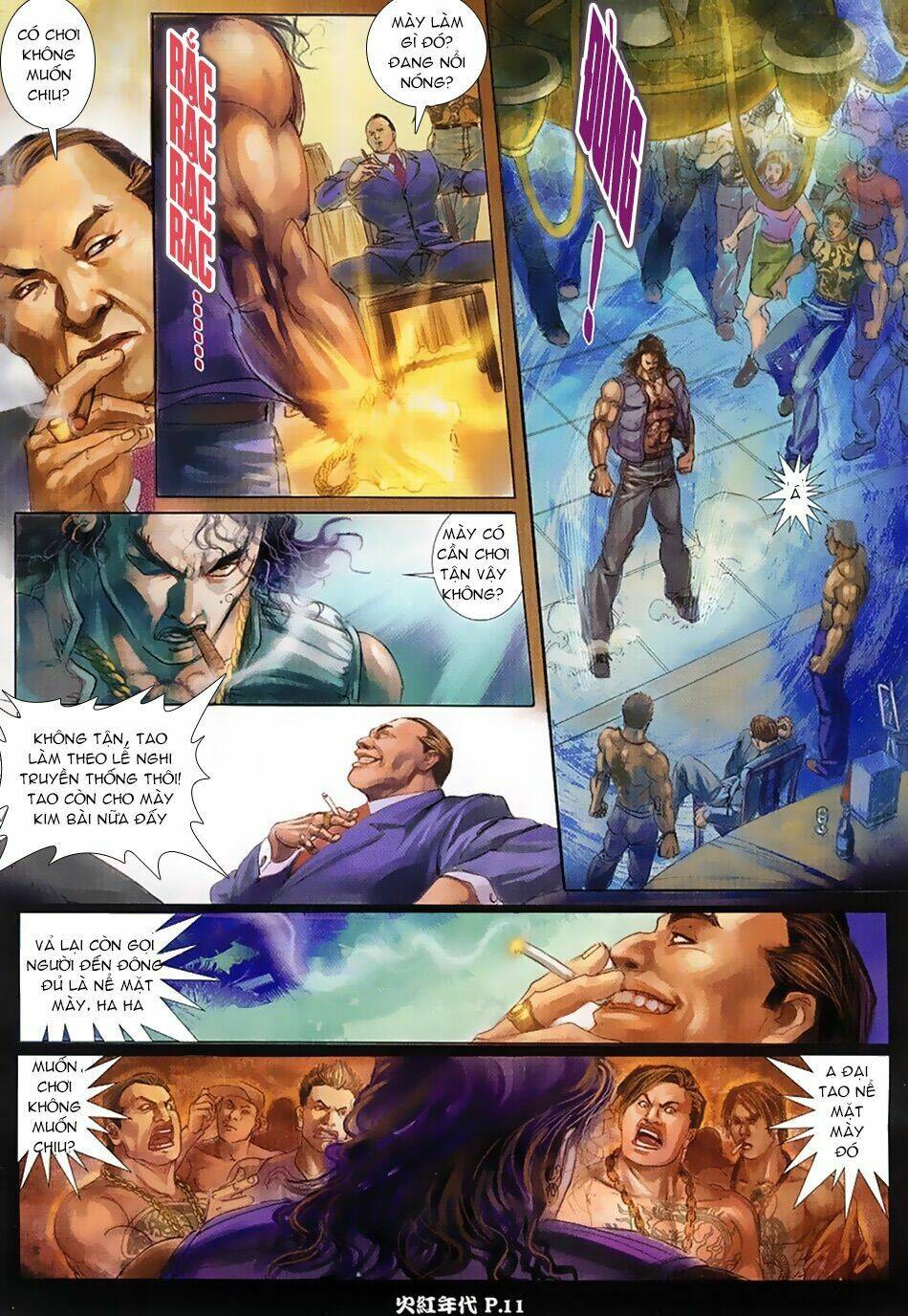 hỏa hồng niên đại hắc cốt đường chapter 28 10