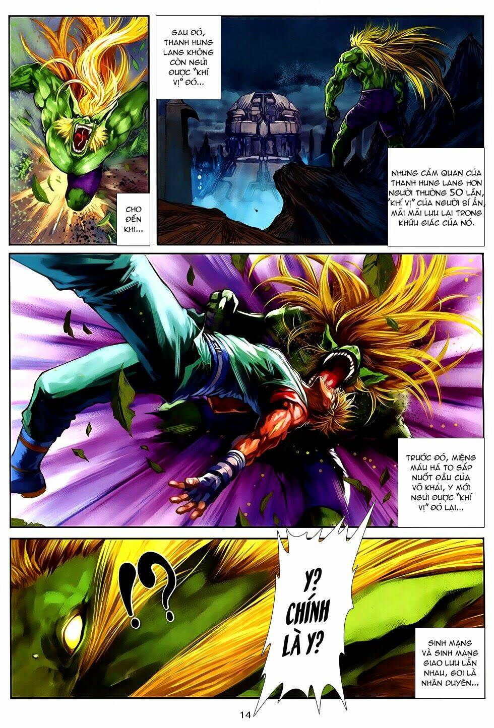 ba động quyền z hadouken zero chapter 10 14