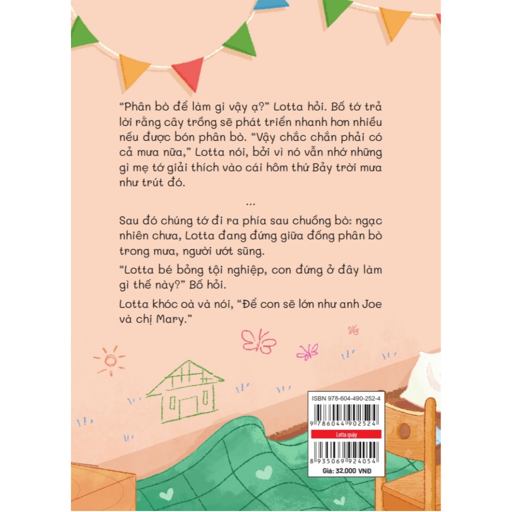 Sách - Lotta Quậy - Astrid Lindgren (PN)