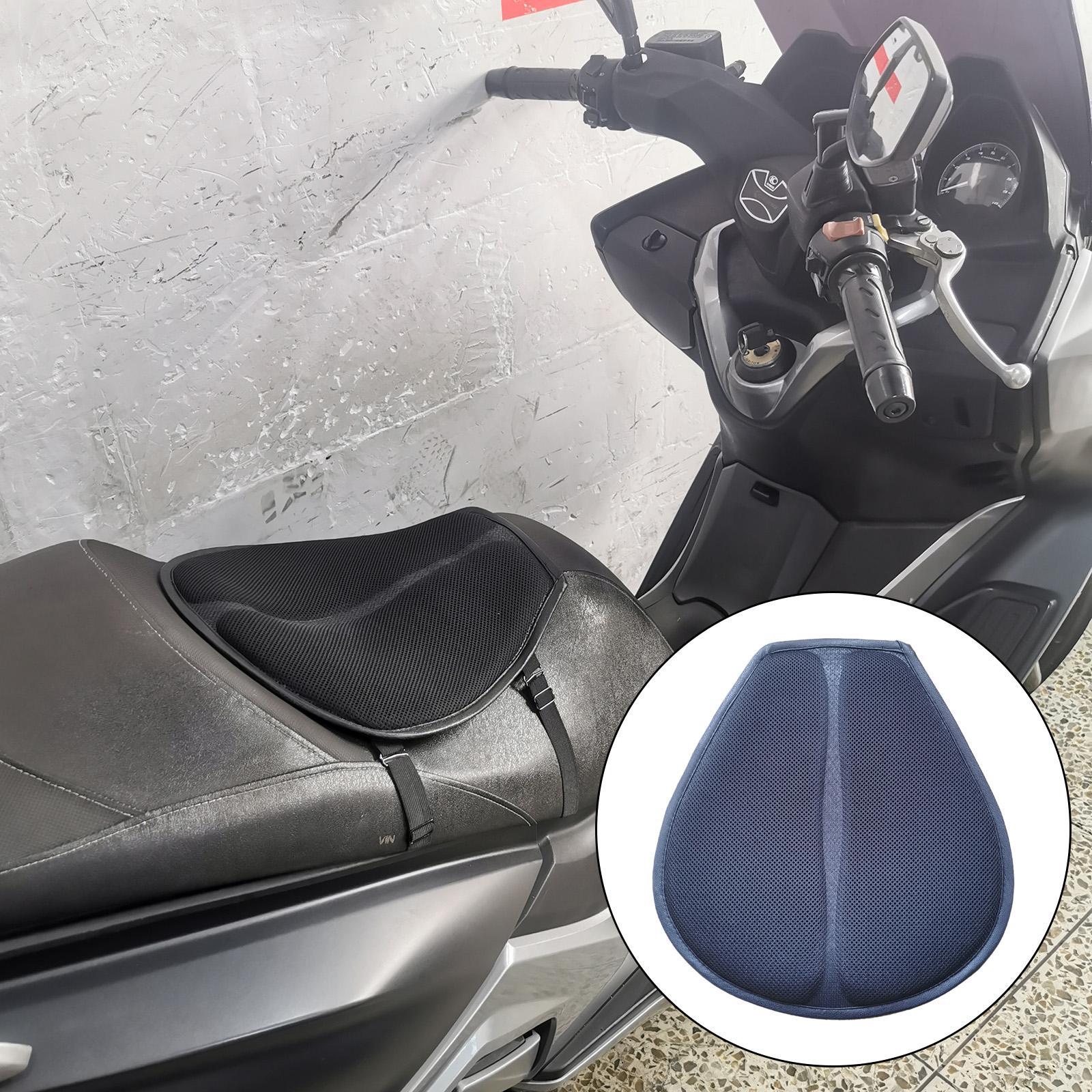 Motorcycle Seat Cushion Motorcycle Mesh Protective Seat Cover Universal Comfortable Seat Cover for Motorbike Motorcycle Easy to Install