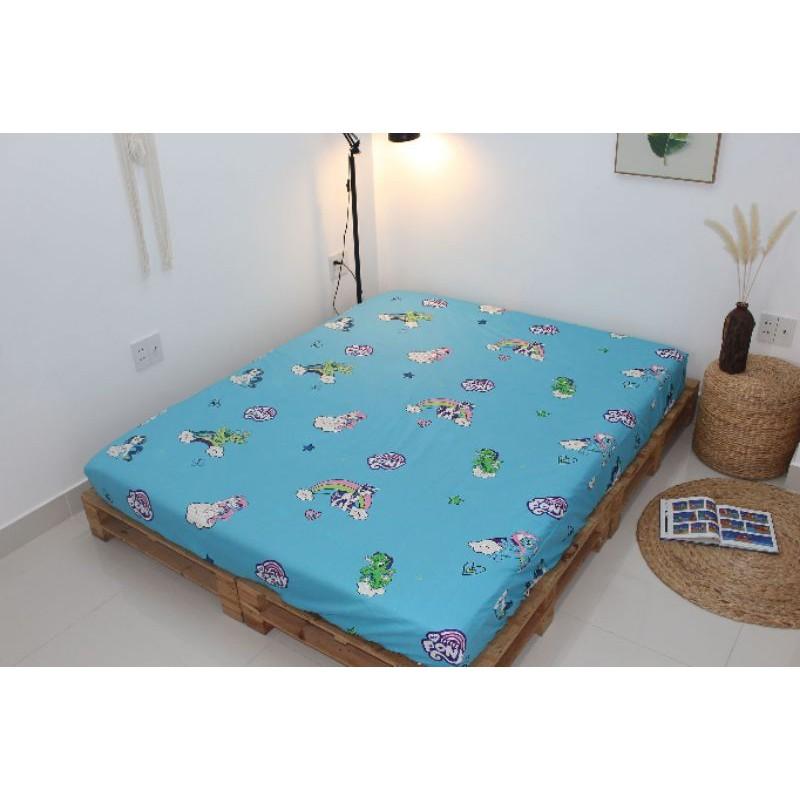 Bộ drap cotton 100% Khaly 4 món