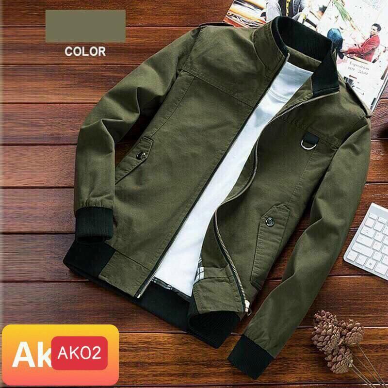 Áo khoác kaki nam nữ, áo kaki đẹp, áo khoác 2 lớp, vải thoáng khí cá tính trẻ trung TINA ms01