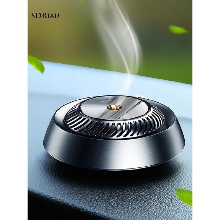 PEMG Aluminium Alloy Car Fragrance Diffuser Intelligent Car Fragrance Essential Oil Diffuser Long-lasting for Vehcles