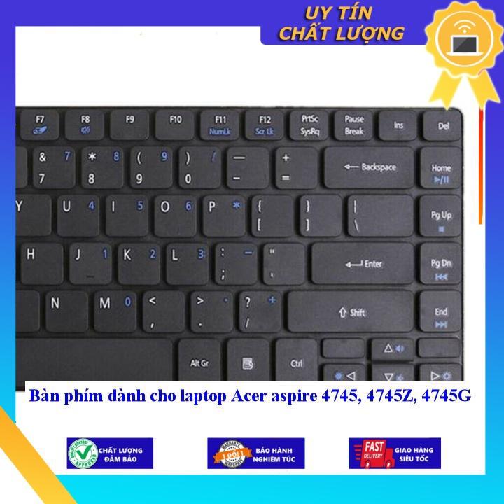 Bàn phím dùng cho laptop Acer aspire 4745 4745Z 4745G - Hàng Nhập Khẩu New Seal