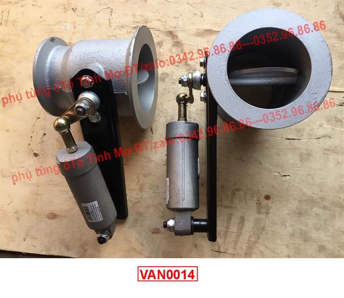 Van cài ống xả cầu sau HOWO/2008