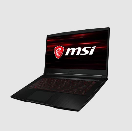 Laptop MSI Gaming GF63 11UC-443VN (i5-11400H Gen 11Th | 8GB DDR4 | SSD 512GB PCle | VGA RTX3050 Max-Q 4GB | 15.6 FHD IPS | Win10|Black) - Hàng Chính Hãng