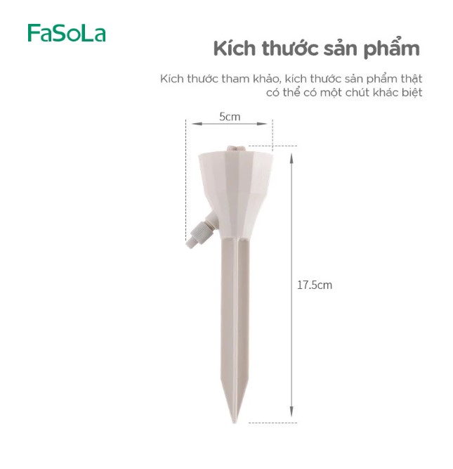 Đầu nhỏ giọt tưới cây tự động (2 cái) FASOLA FSLSH-221