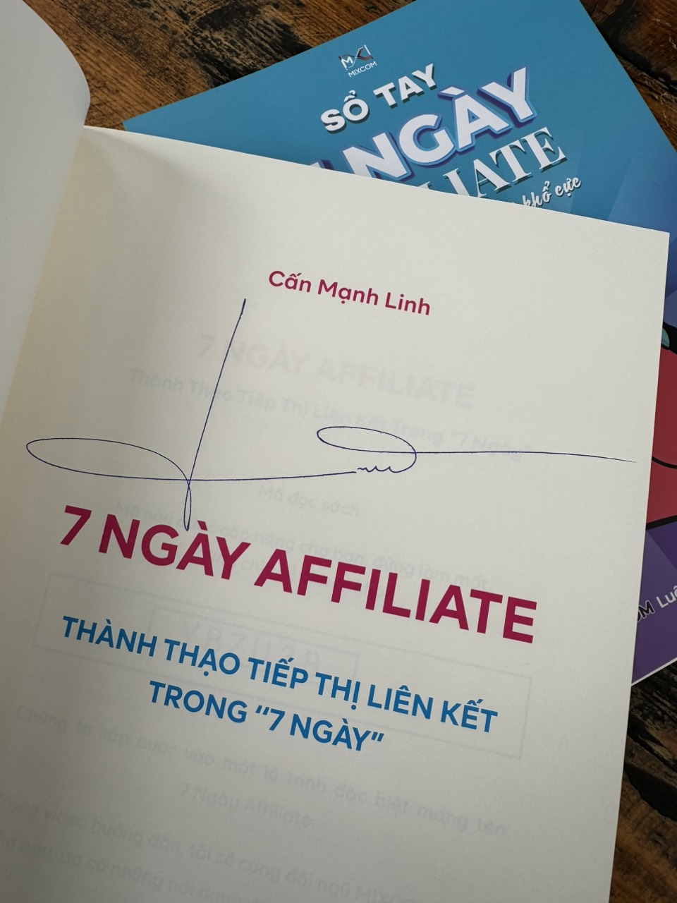 Sách - (Tặng kèm bộ video hướng dẫn + Sổ tay) 7 Ngày Affiliate – Thành thạo tiếp thị liên kết trong “7 ngày”– Cấn Mạnh Linh