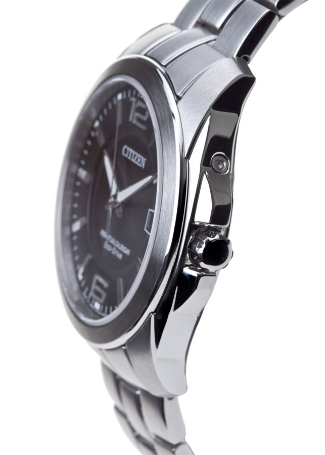 Đồng Hồ Nam Citizen Dây Thép Không Gỉ BL1240-59E - Mặt Đen  (Sapphire)