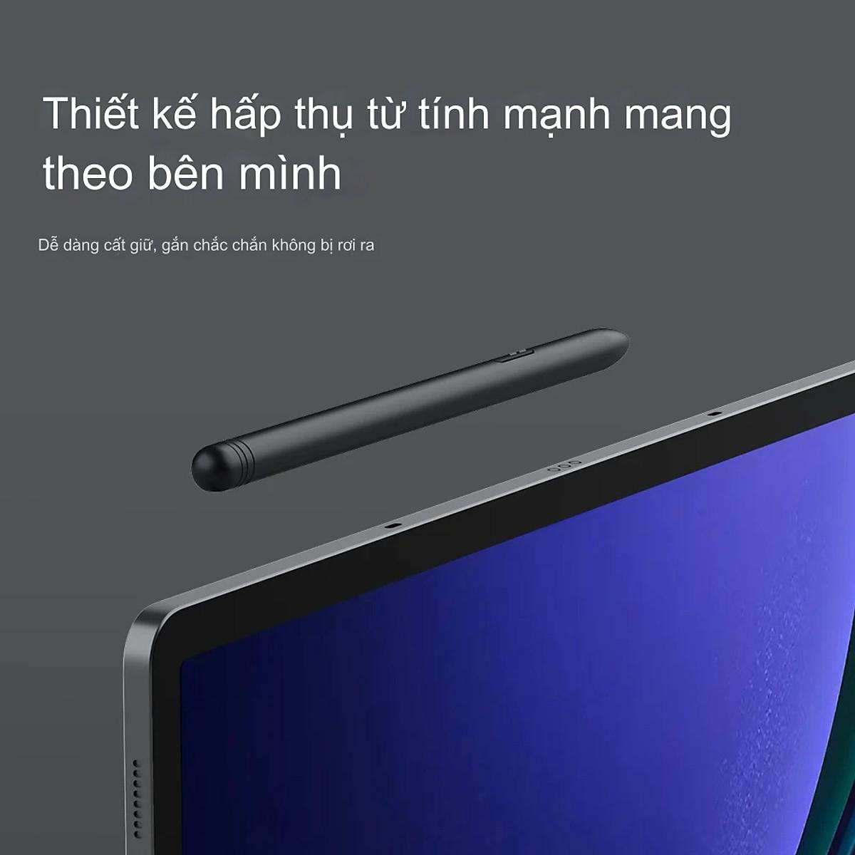Bút cảm ứng cho Samsung galaxy Tab S6 S7 S8 S9 Plus Ultra Nillkin ISketch S3 Stylus đa năng chống tì tay, hít cạnh máy, không lo hết pin - Hàng nhập khẩu