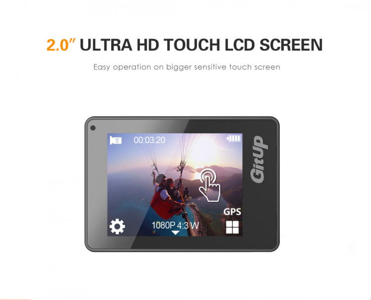 Camera hành trình Gitup G3 Duo bản 90 độ