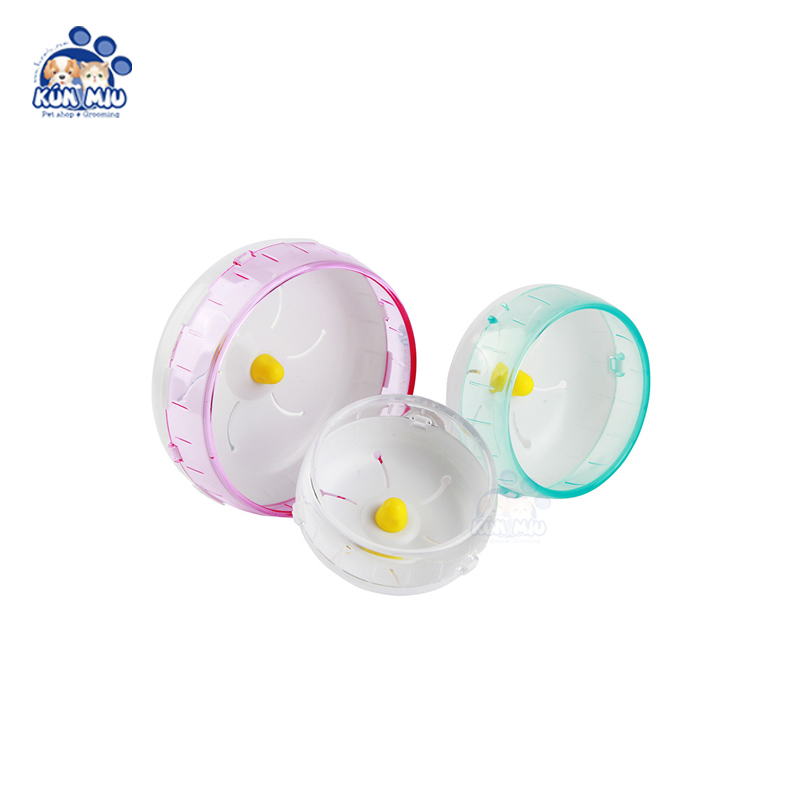 Vòng quay tập chạy gắn lồng chuồng cho Hamster