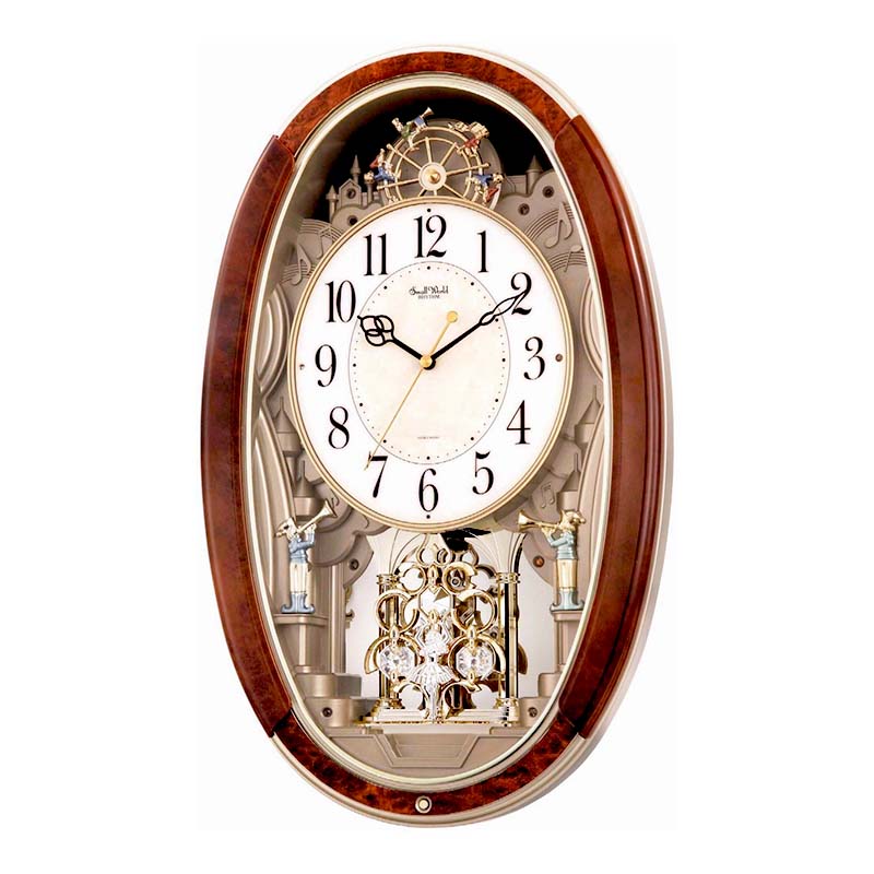 Đồng hồ Rhythm 4MJ895WD23 Kt 34.5 x 55.0 x 9.9cm, 2.3kg Vỏ nhựa