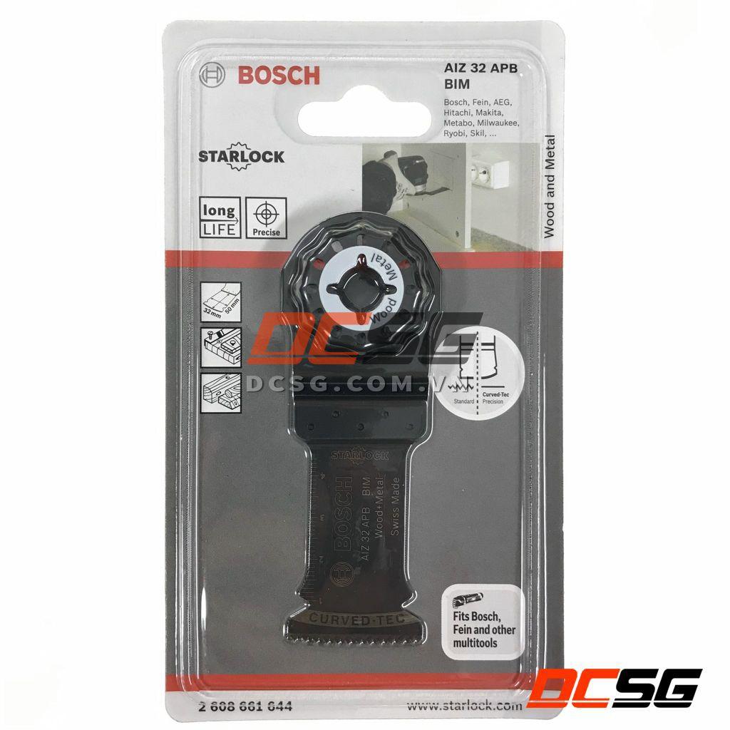Lưỡi cắt rung cho gỗ và kim loại chuẩn Starlock Bosch 2608661644 | DCSG